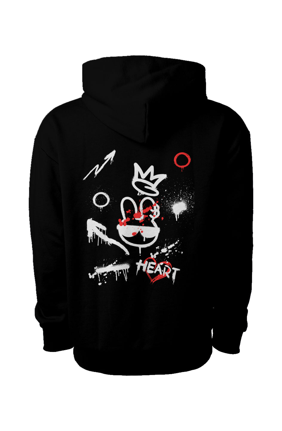 Heart Hooded Sweatshirt